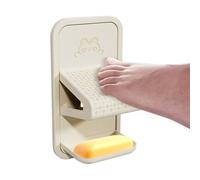 Escalón de ducha para afeitarse las piernas, taburete de ducha, reposapiés de afeitado, escalón de montaje en pared para vidrio acrílico para niños, personas mayores, adultos, baño, hotel, dormitorio