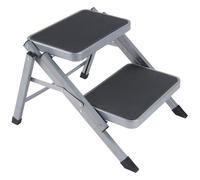 Escalón deslizante Bo-Camp Step-up foldable double Color: gris/negro