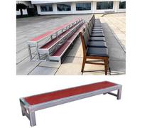 Escalón elevador de coro comercial, asiento escalonado de varios niveles para actuaciones grupales, soportes de habla