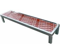 Escalón elevador de coro con superficie antideslizante, escalera de escenario resistente y portátil para cualquier tamaño de grupo, configuración sin ruido, plataforma de escalera de tiro grupal