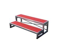 Escalón elevador de coro portátil, plataforma coral antideslizante ajustable, peldaños de escalera coral comerciales para fotos grupales, escuelas, iglesias