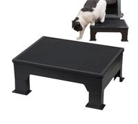 Escalón para Arenero De Gatos,Soporte Ajustable Antisalpicaduras - Bandeja Atrapa y Bandeja Escalón | para Gatitos, pequeños, medianos, sénior, apartamento, Autocaravana