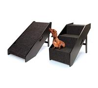 Escalones Croci Flip, Rampa De Seguridad Para Perros, Escaleras Para Animales, Dimensiones 50 X 43 Cm Para Perros De Hasta 27 Kg