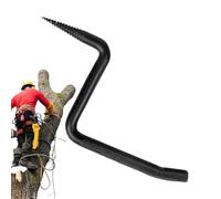 Escalones de escalada para caza, escalones de árboles, 20,7 cm/8,15 pulgadas, soporte de tornillo autorroscante con 705 libras, soporte antideslizante para árbol de escalada para recoger y cocos