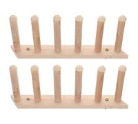 Escalones de Gato de Pared de Varios Niveles 2 Piezas Plástico Beige