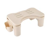 Escalones De Oficina Caros Nii - Taburetes De Pie Ajustables | Kick Smokping Round Ligero | Ruedas Retráctiles | Taburete De Paso Plegable | Reposapiés De Oficina Portátil Con Masaje Para Los