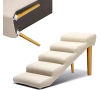 Escalones De Pasos Para La Cama, Cama Loft Plegable, Escaleras De Cuero Para Mascotas Para Camas Altas Gatos Grandes De Perros, Rampas Para Perros Para Perros Pequeños Puertas(Size:90x40x50cm,Color:b)