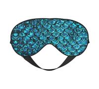 Escama de pez. Sleep Eye Mas diseño actualizado bloqueo de luz nocturna ojos Blinder hombres mujeres turnos regalos de viaje