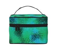 Escama de Serpiente, Bolsa de Maquillaje Bolsa de cosméticos Bolsa de Aseo de Viaje portátil Estuche para lápices