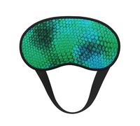 Escama de serpiente, Cubiertas oculares completas, antifaces para dormir que bloquean la luz, orejeras opacas para dormir