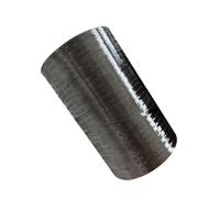 Escamas de carbón picadas Filamento de fibra carbono 48K, 4900 MPa, cinta hilo negro, ligero for ingeniería, 1 pieza