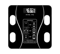 Escamas digitales para el peso corporal, el baño de escamas de peso - Pesaje de IMC de escala de baño digital - Monitor de composición de pesaje de adultos, analizador de salud con aplicación para tel