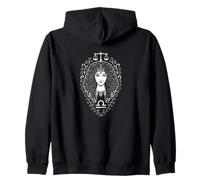 Escamas ornamentales de Libra Sudadera con Capucha