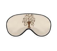 Escandinavian World Life Tree - Máscara de ojos para dormir, para hombres, mujeres,niños, bloquea la luz, suave comodidad para viajar y yoga
