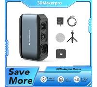 Escáner 3D Creality CR-Scan Ferret Pro, velocidad de escaneo de hasta 30fps, distancia de trabajo de 150-700mm, conexión inalámbrica, seguimiento antivibración