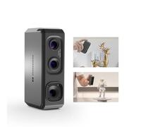 Escáner 3D para impresoras 3D 10 FPS de velocidad de escaneo rápido con lente anti-vibración y precisión de 0,02 mm en Windows/MacOS, Escáner 3D 3DMakerpro Seal Lite [Kit estándar]