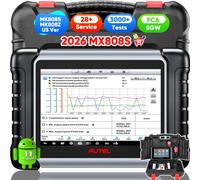 Herramienta de Diagnóstico Automotriz Autel MaxiCheck MX808S, Escáner de Automóviles OBD2 Bidireccional, Herramientas PK MK808S MK808BT PRO MX808S