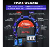 Escáner Automotriz Autel MaxiIM IM508S XP400PRO IM508SPRO, Herramientas de Diagnóstico y Programación de Llaves IMMO, Programador de Llaves de Auto Todo en Uno IM508SPROFULLKIT