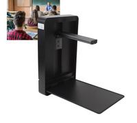 Escáner de Cámara de Documentos A4, Soporte Desmontable, Cámara USB de 8 MP, Enfoque Automático, Luz LED Táctil de 5 Niveles, Soporte de Puerta Magnético, para Enseñanza en