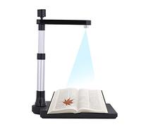 Escáner de cámara de documentos con USB alto ajustable con doble lente función OCR LED para aula, oficina, biblioteca, banco