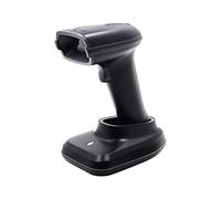 Escáner de código de barras manual 1D/2D/QR Lector de códigos de barras inalámbrico BT y USB 2.4G Sensor de imagen CMOS Trigger manual/automático Soporte de escaneo Papel/código de video