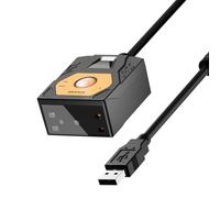Escáner de código de barras NETUM NT-480 de montaje fijo, escáner de código QR 1D 2D industrial con conexión USB, escáner integrado de detección automática para quiosco, transportador, POS