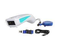 Escáner de Código de Barras Portátil y Lector de Códigos 1D 2D con USB BT y Conectividad Inalámbrica 2.4G - Terminal de Datos Compatible con OS X Linux Android e iOS - Batería
