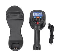 Escáner de código de barras XTEVU, lector de código de barras inalámbrico 1D Handheld 2.4GHz con base de carga, escáner de recolector de datos para gestión de inventario