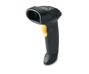 Escáner de códigos de barras láser Zebra LS2208 Negro 100 lecturas por segundo USB