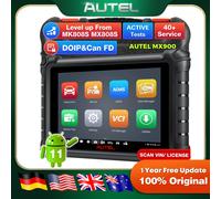Herramienta de diagnóstico automotriz Autel MaxiCheck MX900 MK900 CAN FD/DoIP herramientas de escáner OBD2 bidireccional actualizadas de MX808S MK808S