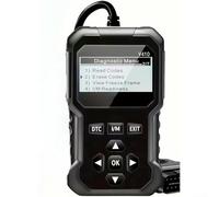 Escáner de diagnóstico del motor del vehículo con protocolos OBDII, lectura de voltaje de la batería, prueba del sensor de oxígeno, comprobación del sistema EVAP y captura de datos de marco congelado