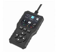 Escáner de diagnóstico OBD2 con visualización de datos en tiempo real, lector de códigos multilingüe para la revisión del motor y el manteni