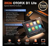 Escáner de Diagnóstico para Autos OTOFIX D1 Lite, Herramienta de Codificación Bidireccional de Sistema Completo, 2 Años de Actualización, 40 Servicios D1 Lite