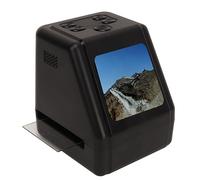 Escáner de Diapositivas de Película de 22 MP con Pantalla LCD TFT IPS HD de 2,0 Pulgadas Convierta 135 126 110 Películas de 8 Mm Diapositivas a Negativos Color Negro Fotos