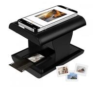 Escáner de diapositivas y películas de 35 mm con retroiluminación LED, convierte negativos a JPG, admite la edición de f
