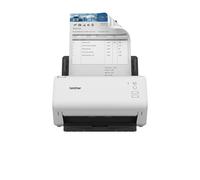 Brother ADS-4100 escaner Escáner con alimentador automático de documentos (ADF) 600 x 600 DPI A4 Negro, Blanco