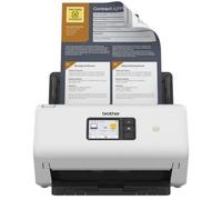 Brother ADS-4550W Scanner ADF 600 x 600 dpi Negro, Blanco