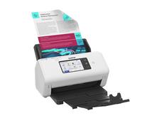 Escáner de documentos Brother ADS-4700W con WLAN, LAN, dúplex y ADF Pantalla táctil | Hasta 40 páginas/min. | Alimentador automático de 80 hojas | Escaneado a doble cara | USB 2.0 | USB 3.0