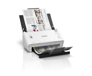 Escáner de documentos Epson WorkForce DS-410 ADF dúplex Hasta 26 páginas/min. | Alimentador automático de 50 hojas | Escaneado a doble cara | USB 2.0