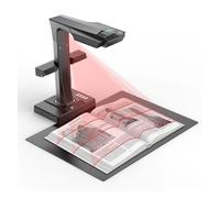 Escáner de Documentos, Escáner de Documentos for Libros, cámara portátil de 24MP, tamaño A3 con lámpara de Escritorio Led OCR Inteligente for Oficina en casa Familiar