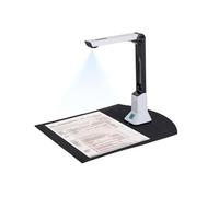 Escáner de documentos, Escáner de libros portátil de alta definición de 8MP tecnología de curva aplanada, cámara de captura de documentos A4 for escáner de reconocimiento de archivos para la oficina d