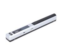 Escáner de Documentos Móvil, Escáner Portátil Compacto USB 2.0 PDF y JPG 900DPI para Imágenes (Silver)