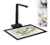 Escáner de documentos plegable con autoaplanamiento y desorientación, alta resolución de 23 MP, soporte de tamaño A3, OCR de más de 120 idiomas, compatible con Windows/MacOS/Linux para una