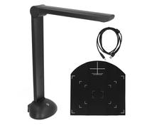 Escáner de Documentos Portátil, Resolución de 12MP HD 3672x2856, Escáner de Archivos A3 A4 con Luz de Relleno LED, Plegable de 90 Grados para Oficina