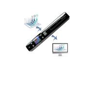 Escáner de fotos, escáner de imágenes de mano, 300/600/1050 DPI, escáner móvil de fotos a color, escaneo sin puntos ciegos, pantalla LCD a color de 1.8 pulgadas, gran almacenamiento, sin controlador,