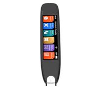 Escáner de Lápiz de Traducción, Soporte de Modo Fuera de Línea para 10 Idiomas, Pantalla Táctil de 3,7 Pulgadas, Lector Digital de 142 Idiomas para Viajes, Negocios y Aprendizaje