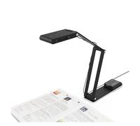 Escáner de libros con cámara de documentos Cámara de documentos USB con micrófono de reducción de ruido AI: captura de tamaño A3 4K Ultra HD de 13 MP, modo dual automático, luz LED Versátil y multicom
