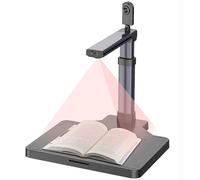 Escáner De Libros Portátil, Cámara HD De 13 Millones, Cámara Dual HD, Escaneo Continuo Rápido Y Enfoque Automático, para Escanear Varios Tipos De Documentos