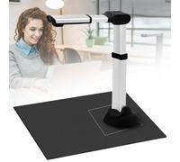 Escáner de Libros y Documentos de Gran Formato A2, resolución de 18 MP, con Lente Gran Angular de 360 Grados, luz LED de Relleno y tecnología de aplanado automático de páginas Curvas para
