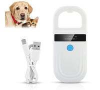 Escáner de microchips para mascotas, lector de microchips para mascotas, lector de microchips RFID EMID recargable, escáner de microchips para perros, escáner de chips para perros, gatos